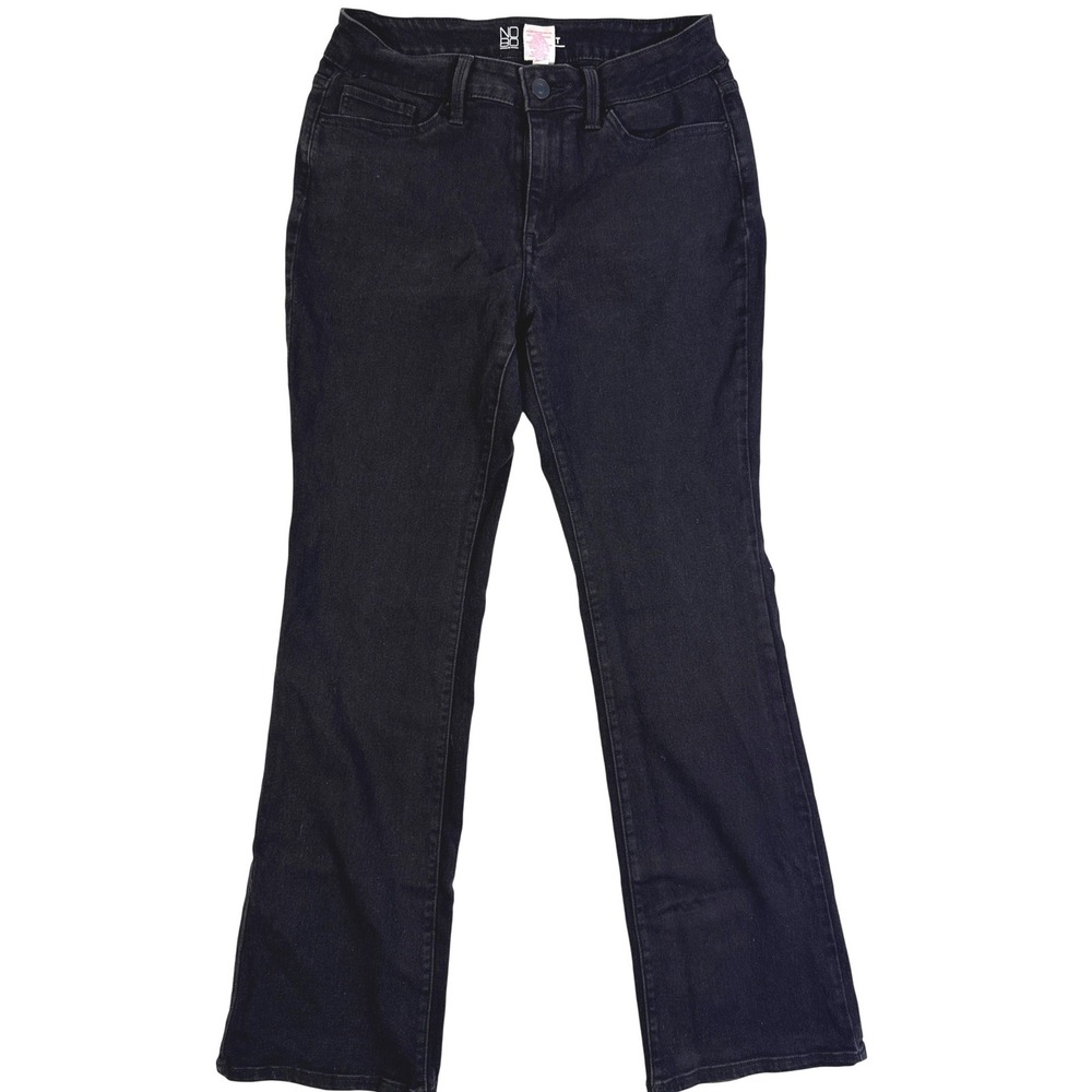 No Boundaries Mens Mid Rise Bootcut Black Jeans NJ39B720 Size 11